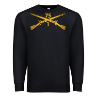 1st Bn 75th Infantry Regiment Ranger Branch Wo Txt Premium Sweatshirt | Teevron