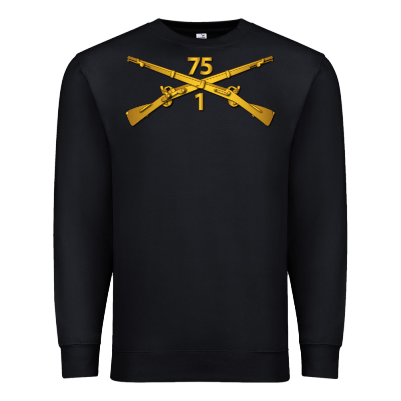 1st Bn 75th Infantry Regiment Ranger Branch Wo Txt Premium Sweatshirt by maiPhamDesign | Teevron