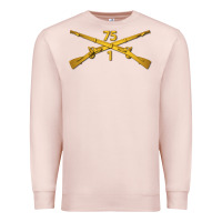Pale Pink 1st bn 75th infantry regiment ranger branch wo txt Premium Sweatshirt - maiPhamDesign