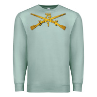 Seafoam 1st bn 75th infantry regiment ranger branch wo txt Premium Sweatshirt - maiPhamDesign