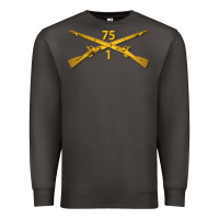 Smoke 1st bn 75th infantry regiment ranger branch wo txt Premium Sweatshirt - maiPhamDesign