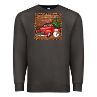 Smoke christmas truck coaster Premium Sweatshirt - JahusDesignShop