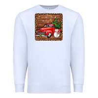 White christmas truck coaster Premium Sweatshirt - JahusDesignShop