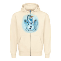 Sandshell olaf snowman Zipper Hoodie - AdoDesignShop