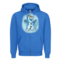 True Royal olaf snowman Zipper Hoodie - AdoDesignShop