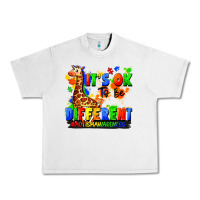 Lunar Rock it's ok to be different autism awareness Urban Heavy Tee - FaDigitalArtStudio
