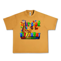 Peanut Butter it's ok to be different autism awareness Urban Heavy Tee - FaDigitalArtStudio