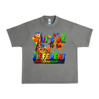 Tornado it's ok to be different autism awareness Urban Heavy Tee - FaDigitalArtStudio