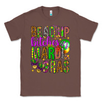 Chestnut Bead up bitches it's Mardi Gras Classic Tee - HowdyJamesFarm
