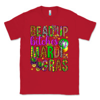 Red Bead up bitches it's Mardi Gras Classic Tee - HowdyJamesFarm
