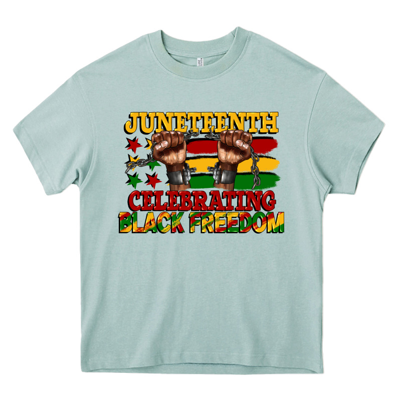 Juneteenth Celebrating Black Freedom Heavy Core Tee by CowGirlArtShop | Teevron