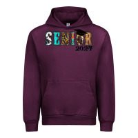 Mauve Wine western senior 2024 Urban Hoodie - RanaPortraitStore