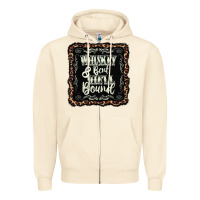 Sandshell whiskey bent hell bound black Zipper Hoodie - AdoDesignShop
