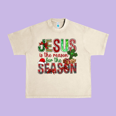 Jesus Is The Reason For The Season Christmas Bbs Urban Heavy Tee Designed By Bundleandbundleshop