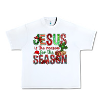 White jesus is the reason for the season christmas bbs Urban Heavy Tee - BundleAndBundleShop