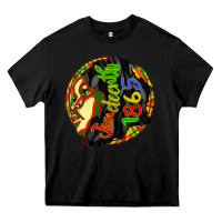 Black juneteenth 1865 Heavy Core Tee - CowGirlArtShop
