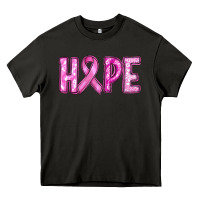 Asphalt Western Hope Breast Cancer Heavy Core Tee - RanaPortraitStore