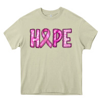 Mossy Western Hope Breast Cancer Heavy Core Tee - RanaPortraitStore