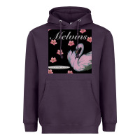 Plum The Melvins stoner witch Heavyweight Hoodie - DesignPulse