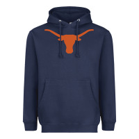 Navy texas longhorns Heavyweight Hoodie - DesignPulse