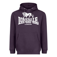 Lonsdale Classic Logo Lion Heavyweight Hoodie | Teevron
