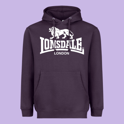 Lonsdale Classic Logo Lion Heavyweight Hoodie Designed By Designpulse