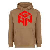 Toasted Coconut GAN CUBE TIME Heavyweight Hoodie - DesignPulse