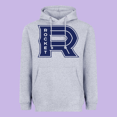 Laval Rocket Heavyweight Hoodie Designed By Designpulse