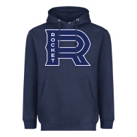 Navy laval rocket Heavyweight Hoodie - DesignPulse