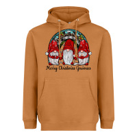 Meerkat merry Christmas Gnomes Rainbow Heavyweight Hoodie - JahusDesignShop