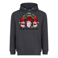 Smoke merry Christmas Gnomes Rainbow Heavyweight Hoodie - JahusDesignShop