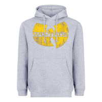 Heather Grey Vintage Heavyweight Hoodie - DesignPulse