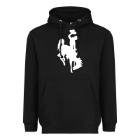 Black wyoming cowboys Heavyweight Hoodie - DesignPulse