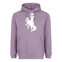 Lavender wyoming cowboys Heavyweight Hoodie - DesignPulse