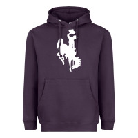 Plum wyoming cowboys Heavyweight Hoodie - DesignPulse