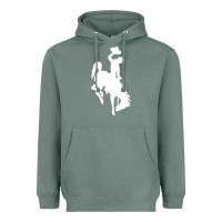 Sage wyoming cowboys Heavyweight Hoodie - DesignPulse
