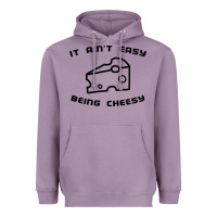 Lavender it ain't easy being cheesy Heavyweight Hoodie - DesignPulse