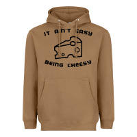 Toasted Coconut it ain't easy being cheesy Heavyweight Hoodie - DesignPulse