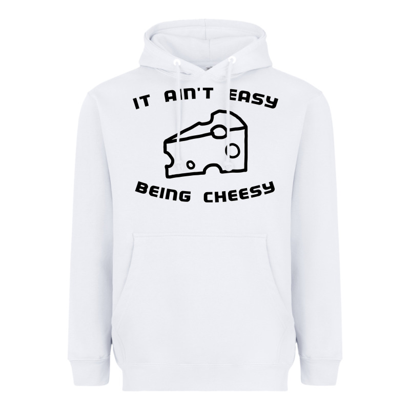 It Ain't Easy Being Cheesy Heavyweight Hoodie by DesignPulse | Teevron