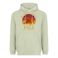 Matcha feminist my favorite season is fall patriarchy retro vintage long slee Heavyweight Hoodie - DesignPulse