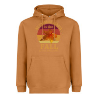 Meerkat feminist my favorite season is fall patriarchy retro vintage long slee Heavyweight Hoodie - DesignPulse