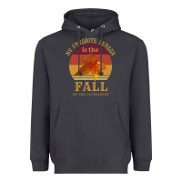 Smoke feminist my favorite season is fall patriarchy retro vintage long slee Heavyweight Hoodie - DesignPulse