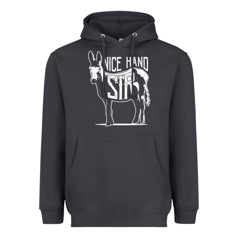 Nice Hand Sir Donkey Poker Funny Gambling Design For Fans Heavyweight Hoodie by DesignPulse | Teevron