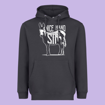 Nice Hand Sir Donkey Poker Funny Gambling Design For Fans Heavyweight Hoodie Designed By Designpulse