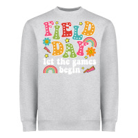 Heather Grey field day let the games begin Heavyweight Sweatshirt - JahusDesignShop
