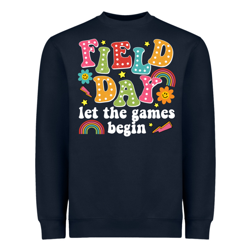 Field Day Let The Games Begin Heavyweight Sweatshirt by JahusDesignShop | Teevron