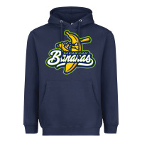 Navy bananas Heavyweight Hoodie - DesignPulse