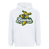 White bananas Heavyweight Hoodie - DesignPulse
