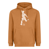 Meerkat soccer player ball Heavyweight Hoodie - DesignPulse
