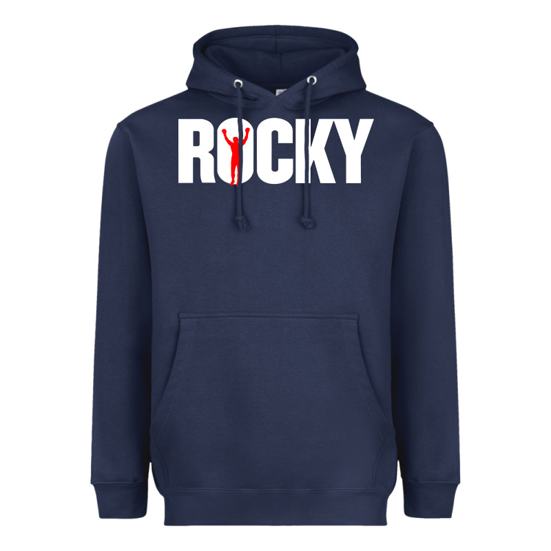 Boxer R O C K Y Heavyweight Hoodie by DesignPulse | Teevron